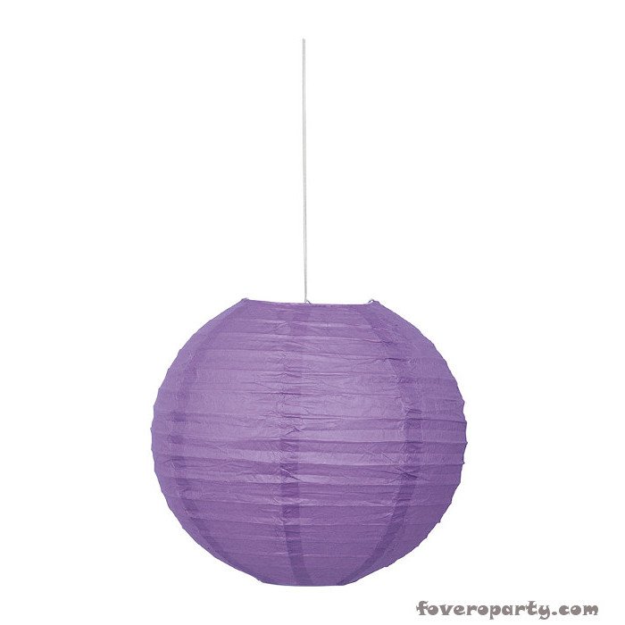 Paper Lantern Purple 25.4cm