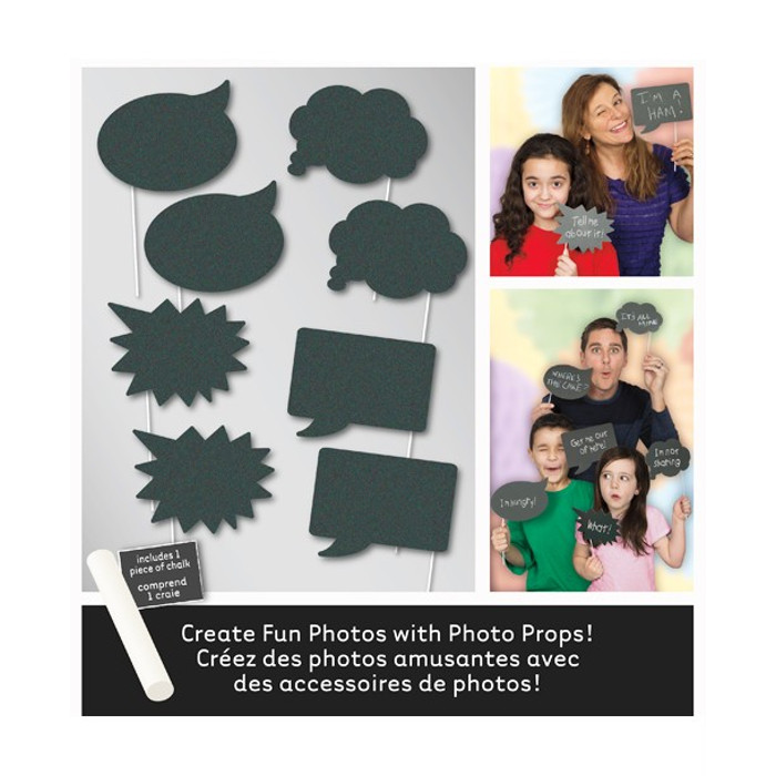 Photo props with chalk(8pcs)