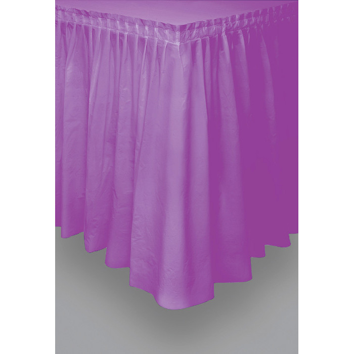 Purple Tableskirt 73cm X 426cm